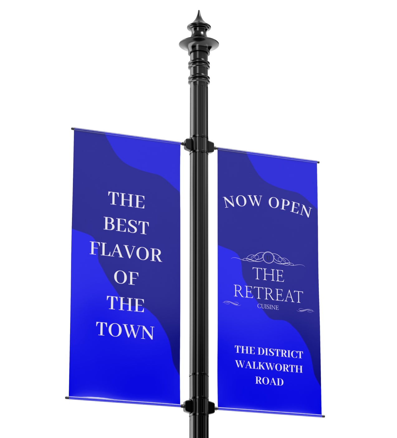Pole Vinyl Banner