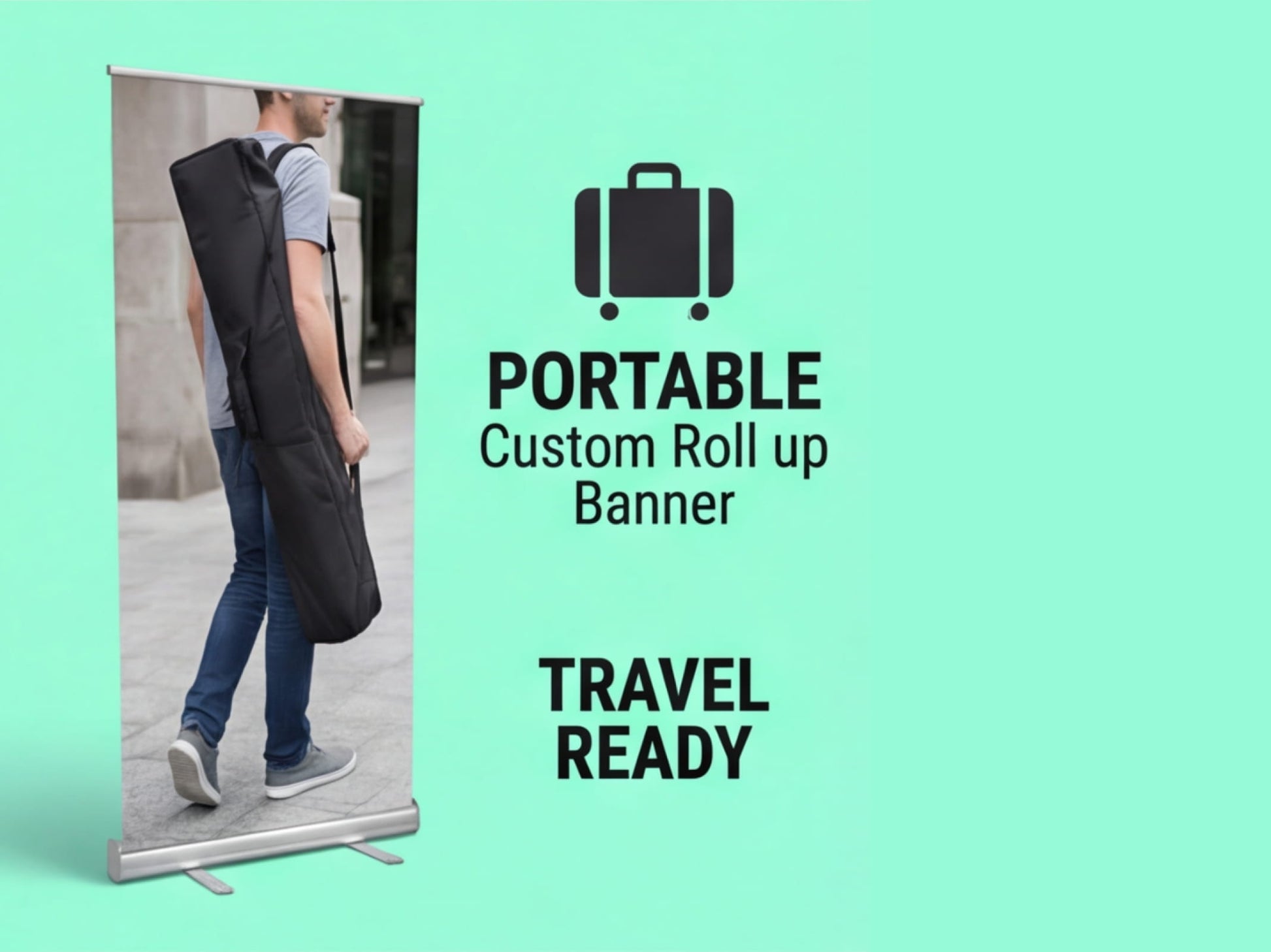 Portable Custom Roll up Banner