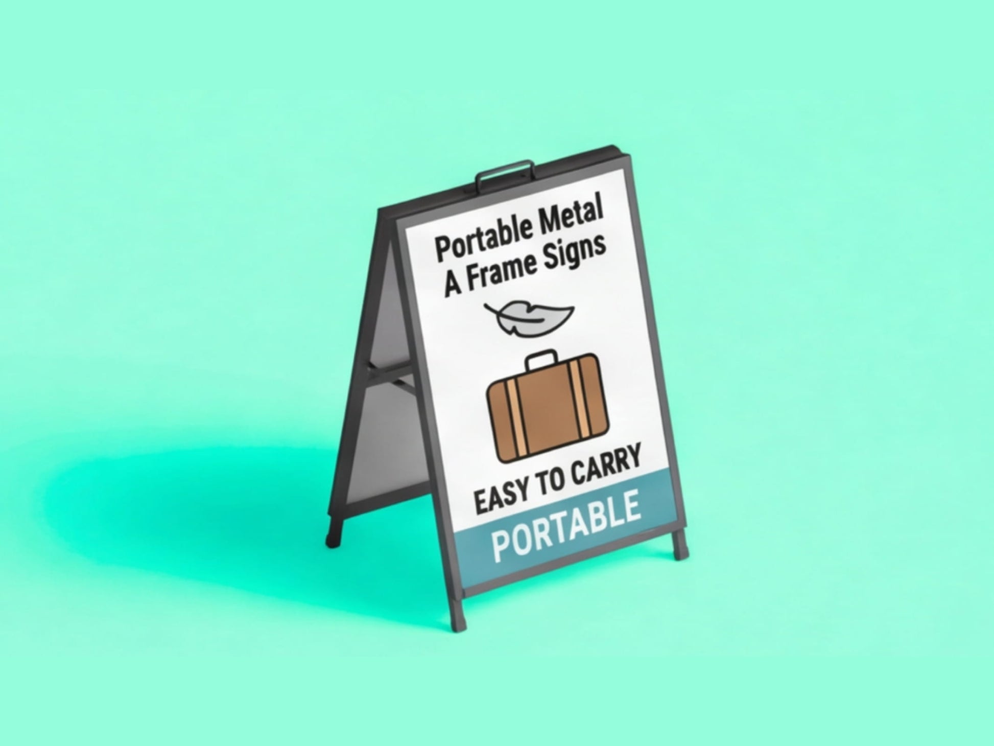 Portable Metal A Frame Signs