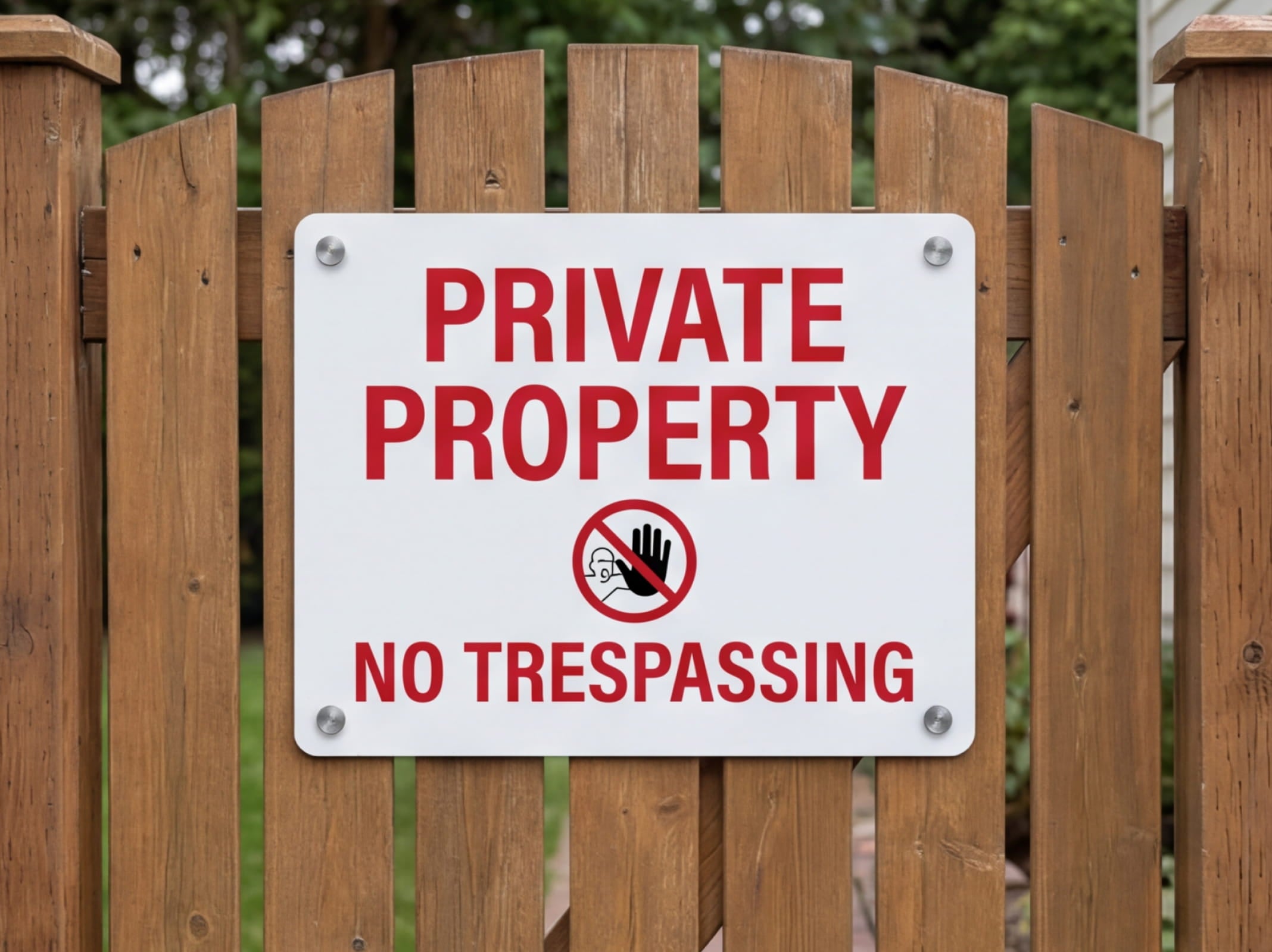 Private Property Custom Aluminum Signs – PRINTDRILL
