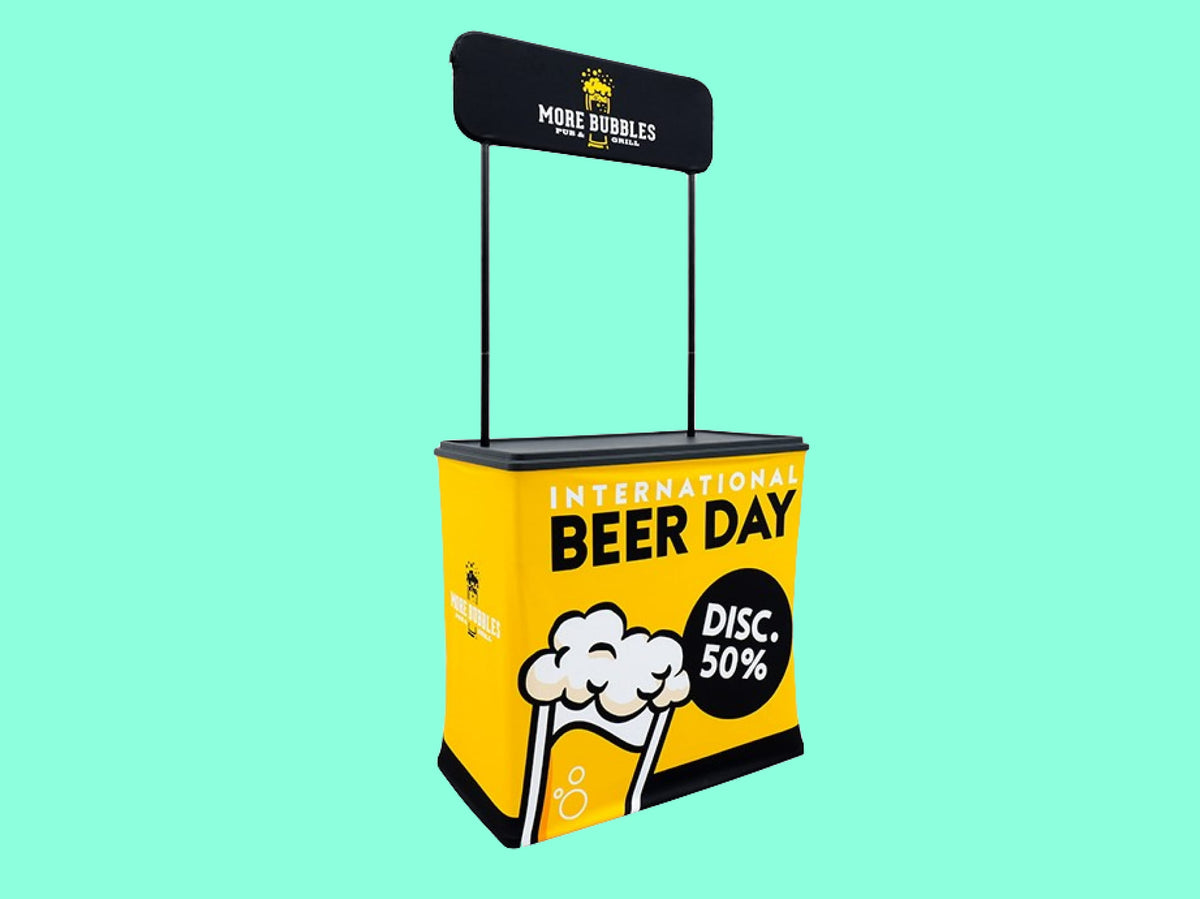 Promotional Counter with Header