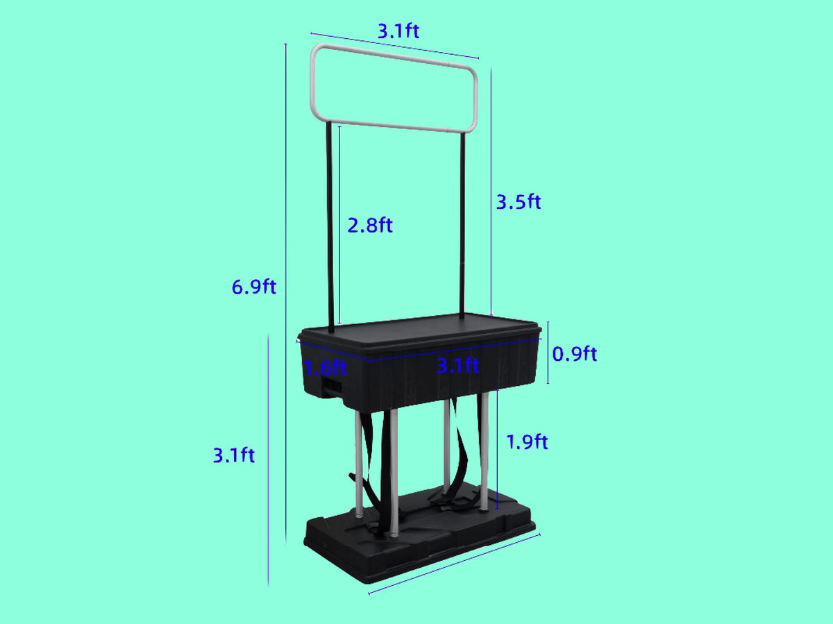 Promotional Counter with Header