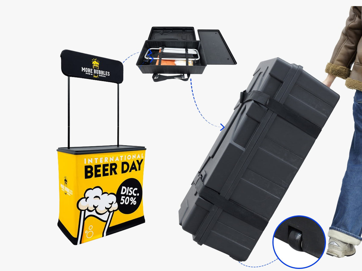 Promotional Counter with Header