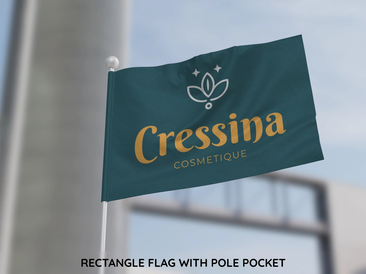 Custom Rectangle Flag