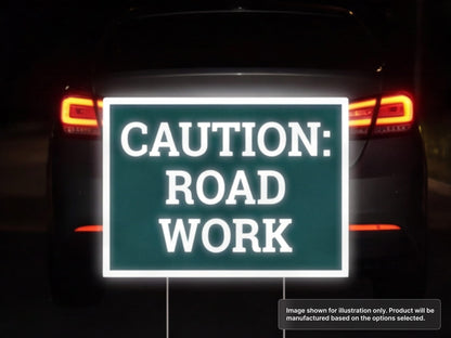 Reflective Custom Yard Signs