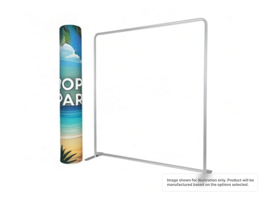Replacement Graphics Only Straight Pillow Case Tension Fabric Backdrop