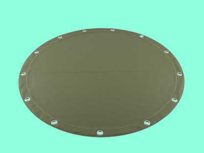 Round Canvas Tarp Heavy Duty