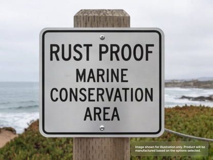 Rust Proof Custom Aluminum Signs
