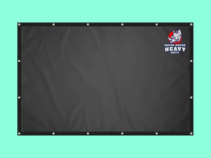 Super Duper Heavy Duty Tarp Black Color