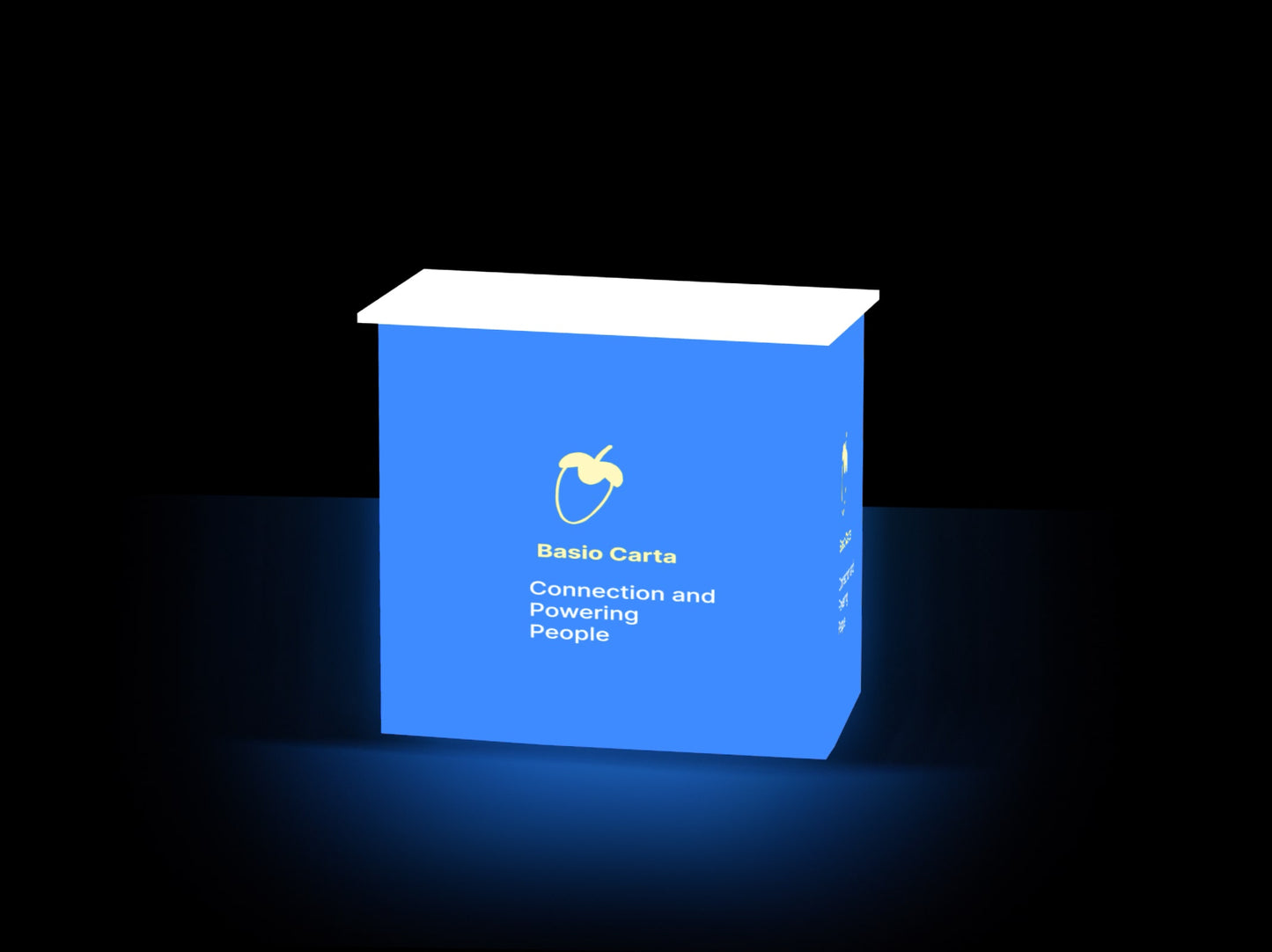 Backlit Pop-Up Counter