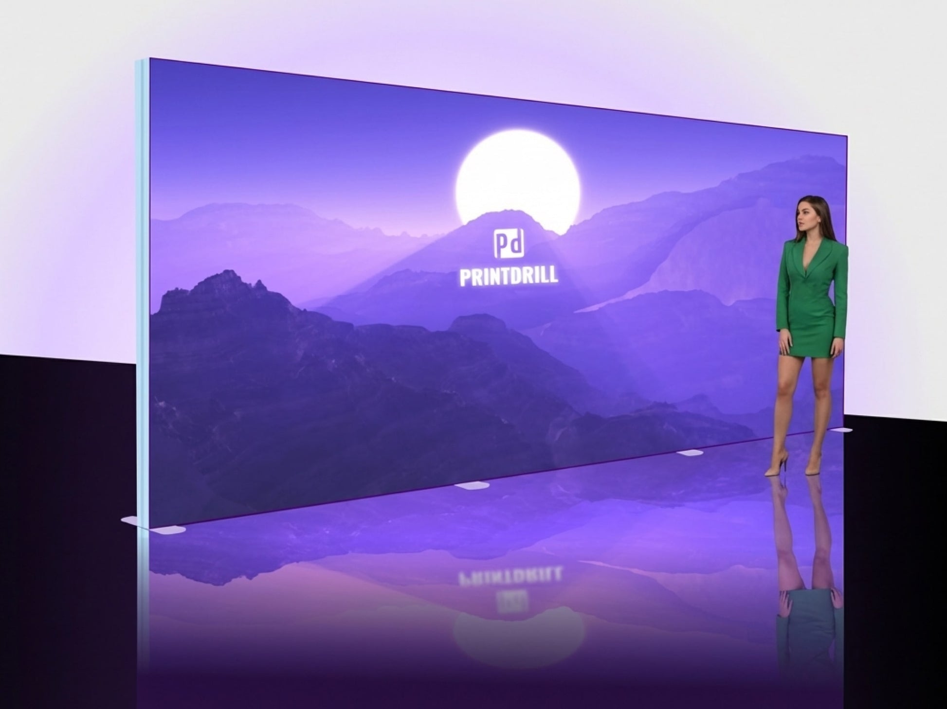 SEG LightBox Display - 13 ft Ready for Trade Show