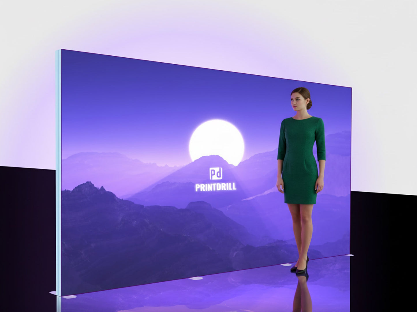 SEG LightBox Display - 16.4 ft Ready for Trade Show