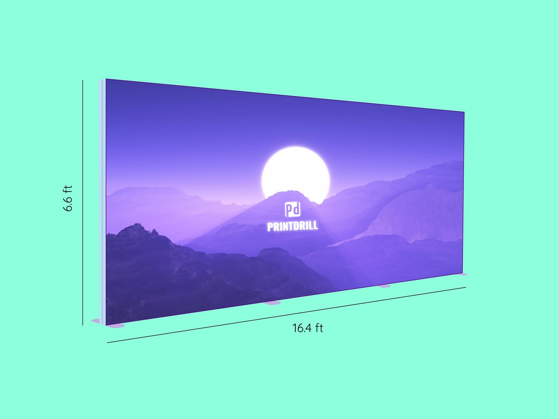 SEG LightBox Display - 16.4 ft x 6.6 ft