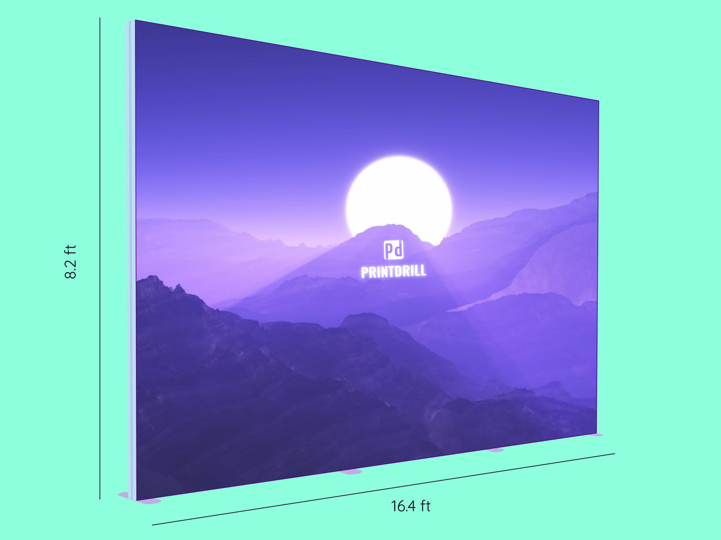 SEG LightBox Display - 16.4 ft x 8.2 ft Size