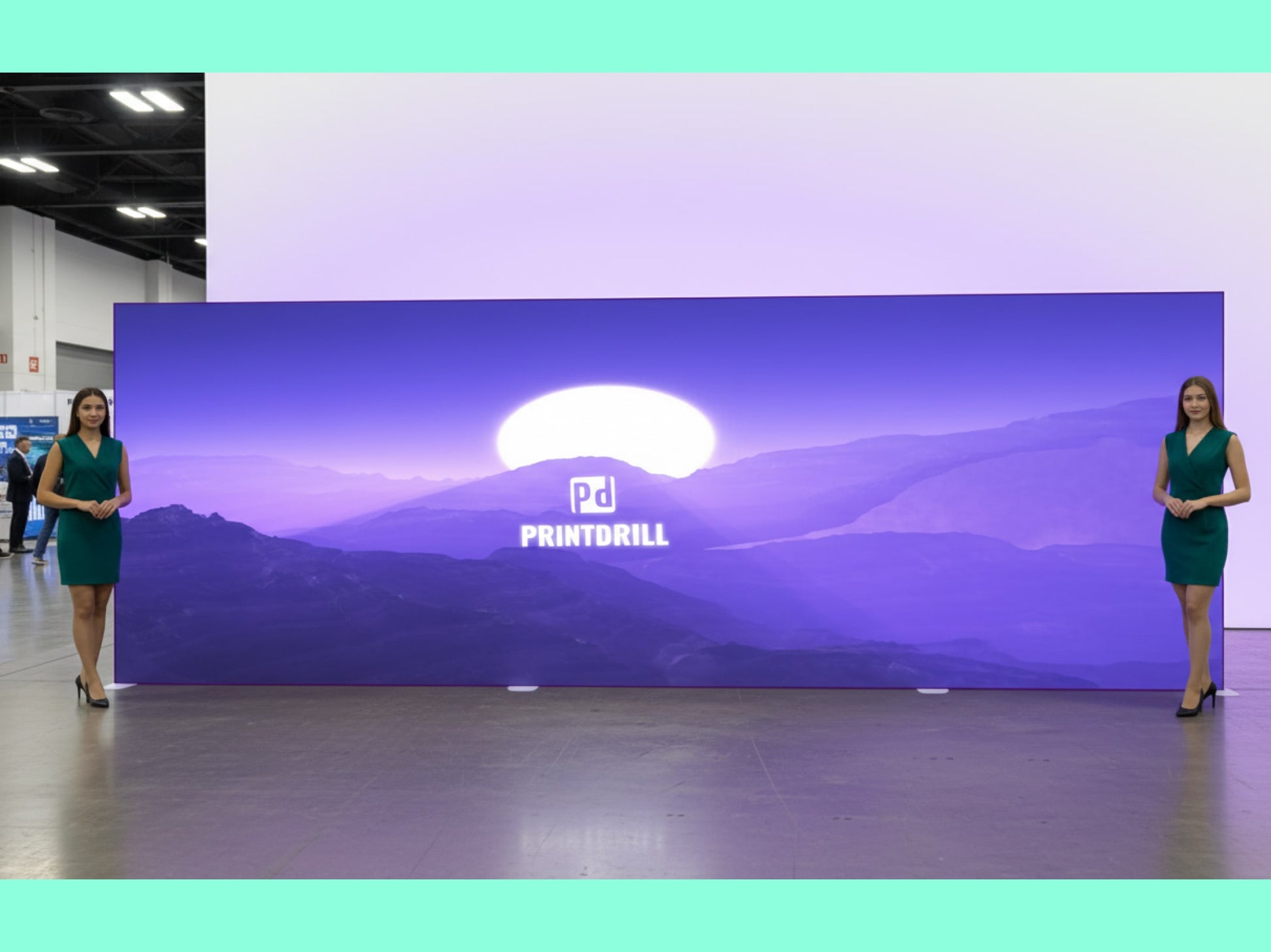 SEG LightBox Display - 20 ft Ready for Trade Shows