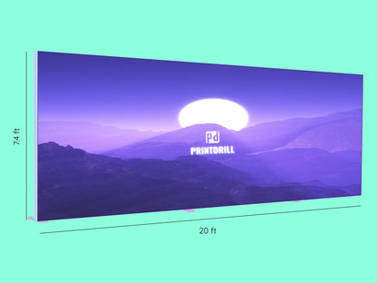 SEG LightBox Display - 20 ft x 7.4 ft