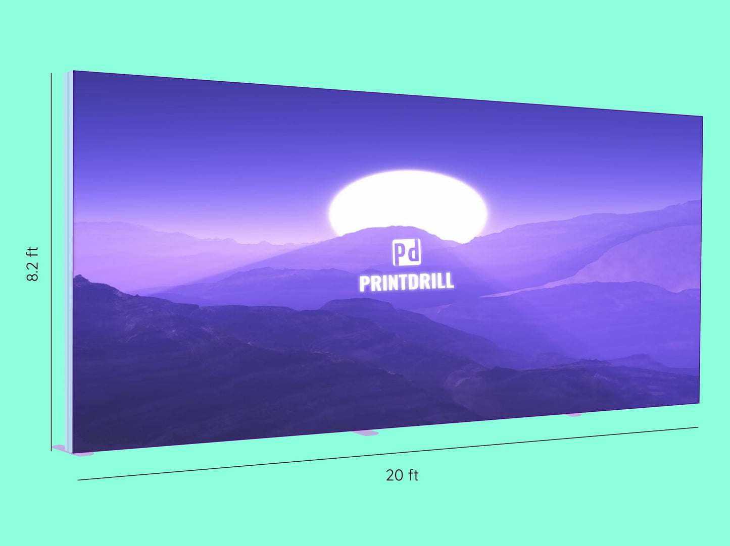 SEG LightBox Display - 20 ft x 8.2 ft