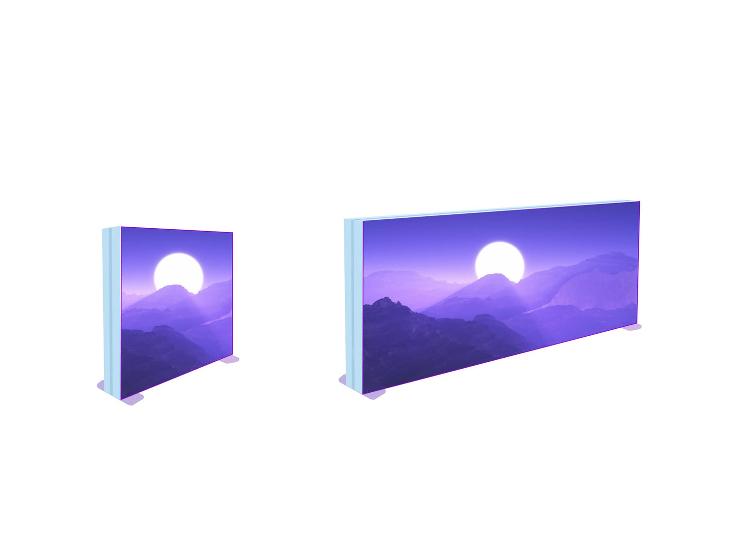 SEG Light Box Display - 1.6 ft for Events and Exhibitions 