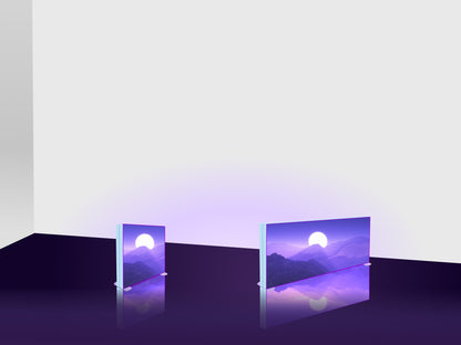 SEG Light Box Display - 1.6 ft for trade shows and retail 