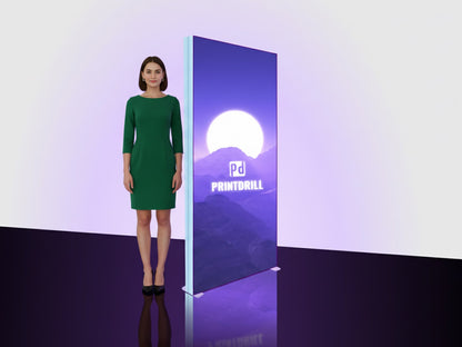 SEG Light Box Display - 3.3 ft Ready for Trade Shows