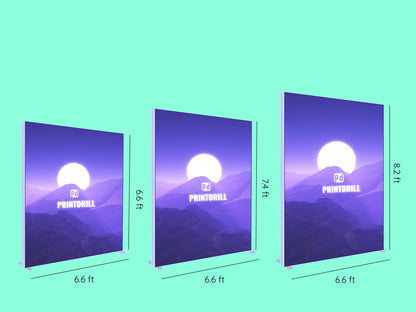 SEG Light Box Display - 6.6 ft - Size Options