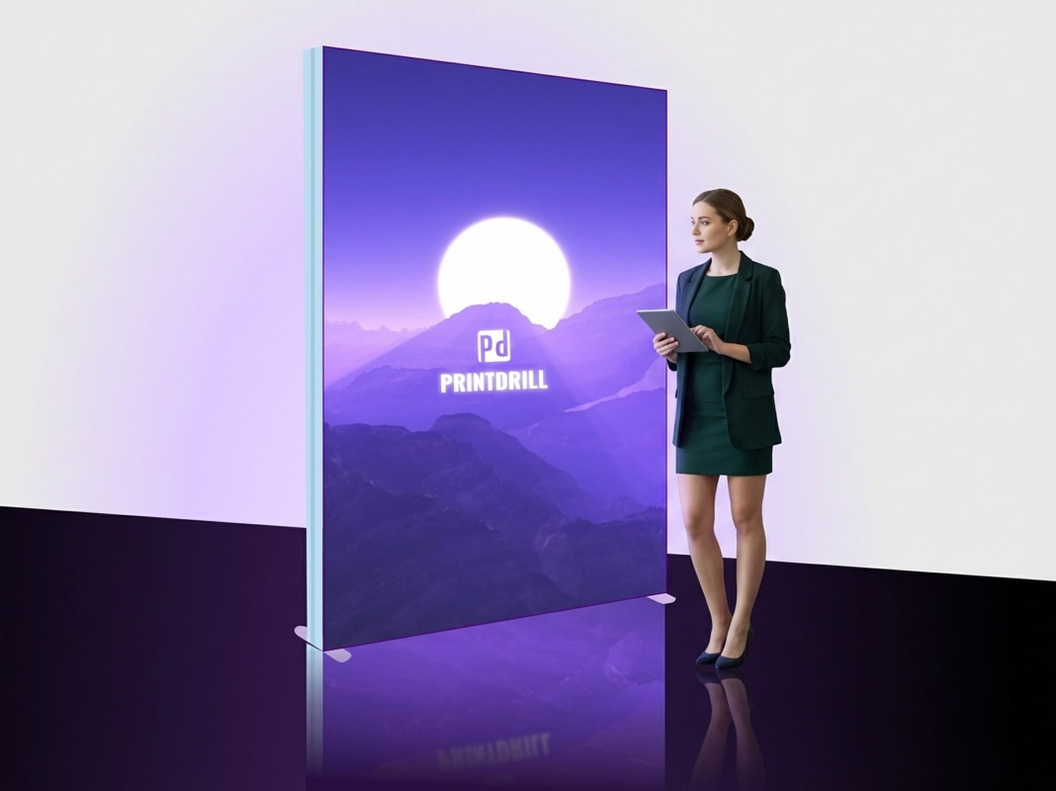 SEG Light Box Display - 6.6 ft for Events and Exhibition