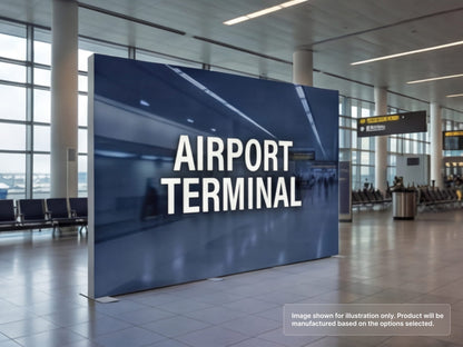 SEG Light Box Display Panel for Airport Terminals