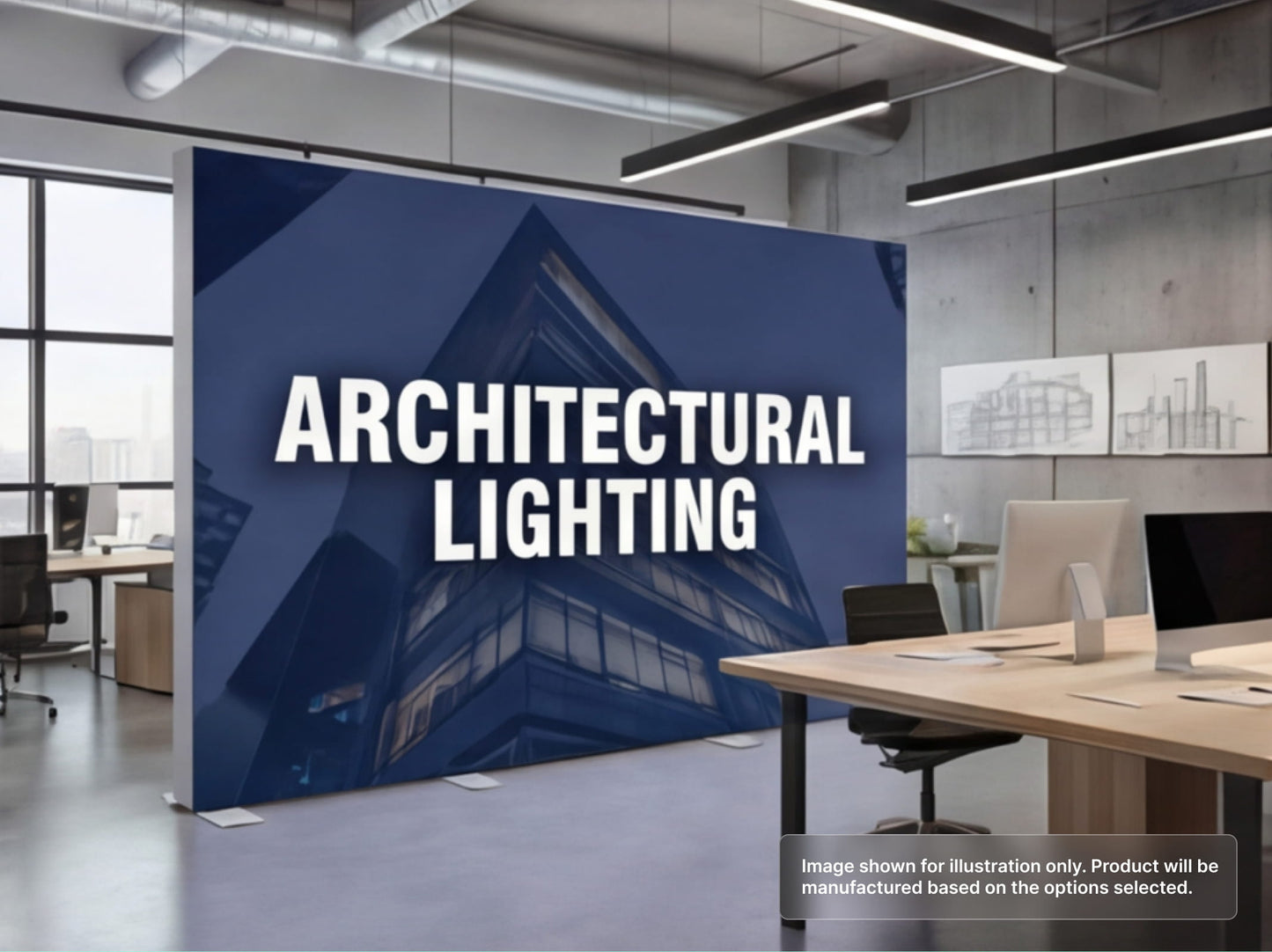SEG Light Box Display Panel for Architects