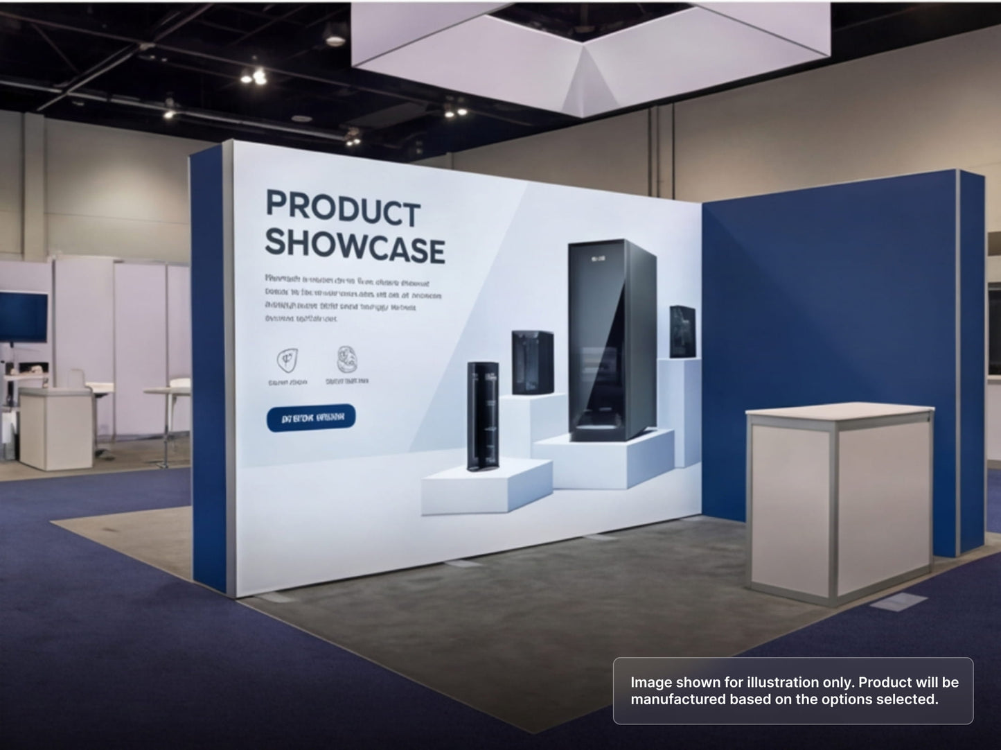 SEG Light Box Display Panel for Exhibit Booth Wall