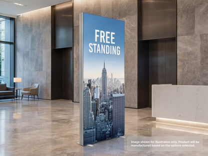 SEG Light Box Display Panel for Free Standing