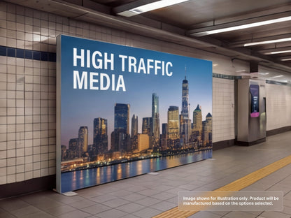 SEG Light Box Display Panel for High Traffic Areas