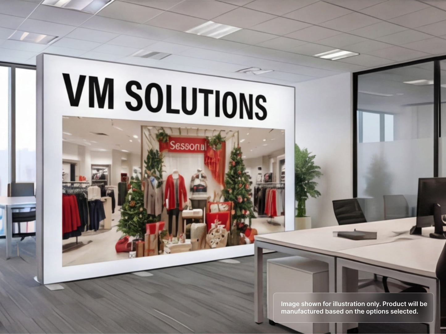 SEG Light Box Display Panel for Marketing Directors