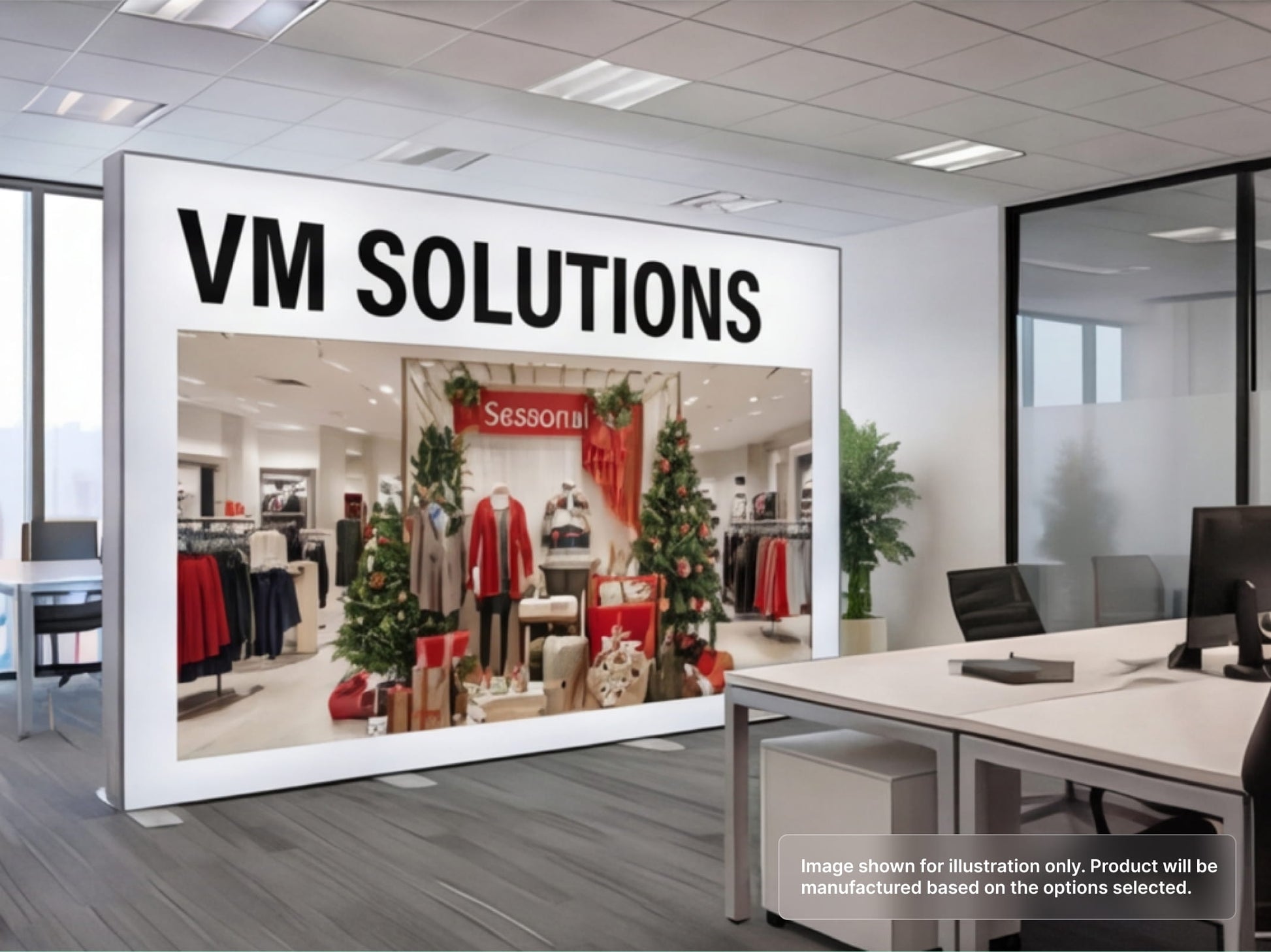 SEG Light Box Display Panel for Marketing Directors