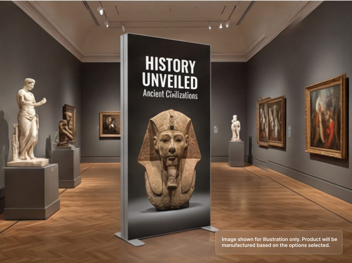SEG Light Box Display Panel for Museums and Galleries