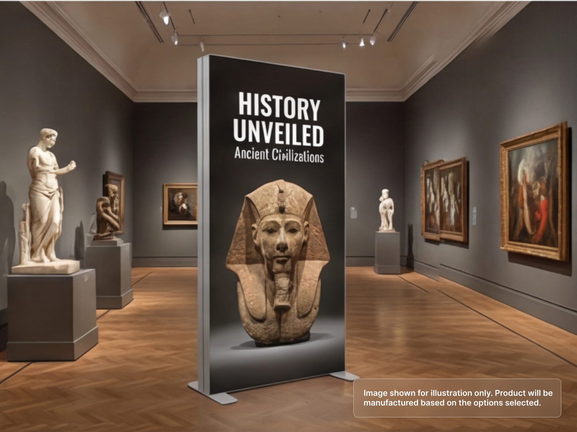 SEG Light Box Display Panel for Museums and Galleries