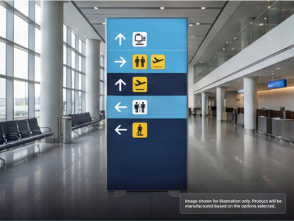 SEG Light Box Display Panel for Way finding Signage