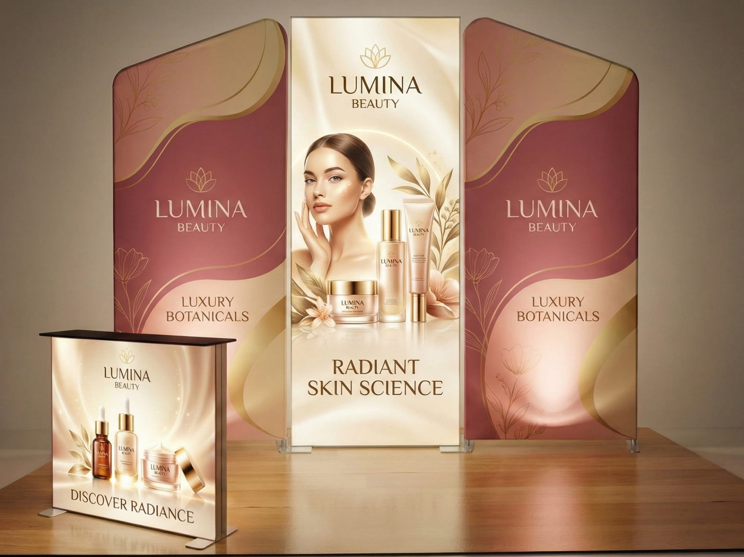 SEG Light Box Display enhances the Booth