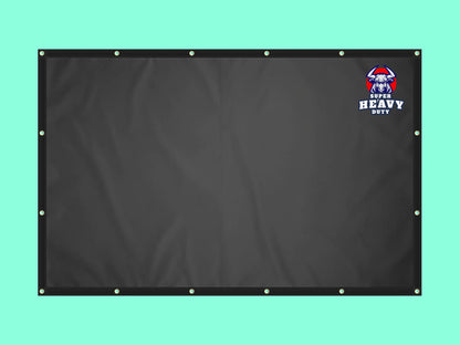 Super Heavy Duty Tarp Black Color