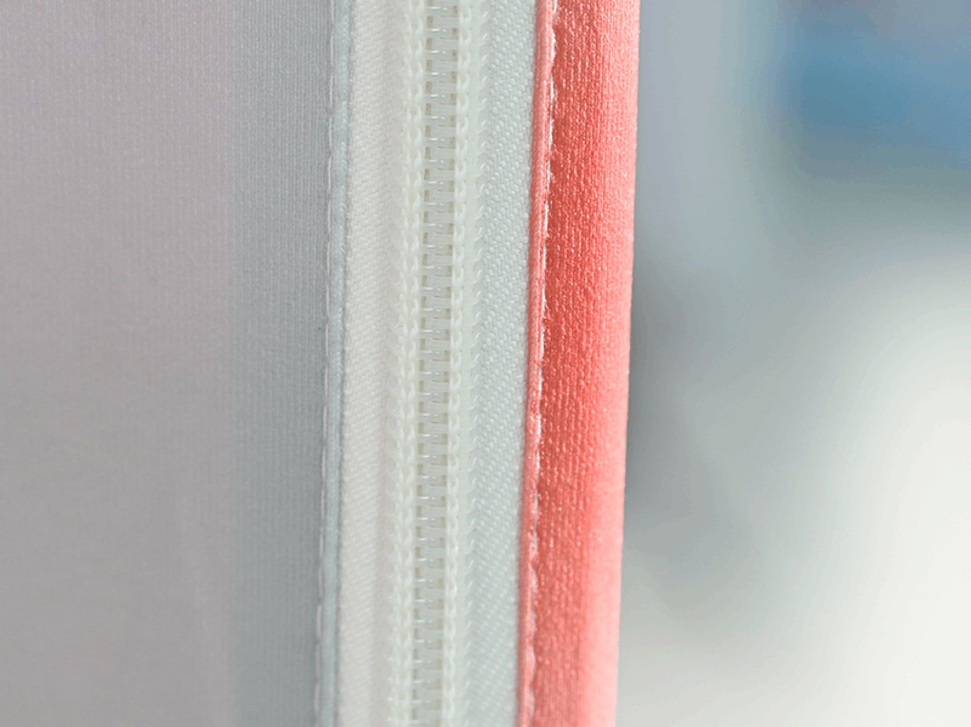 S Shape Wave Backdrop Fabric Zipper