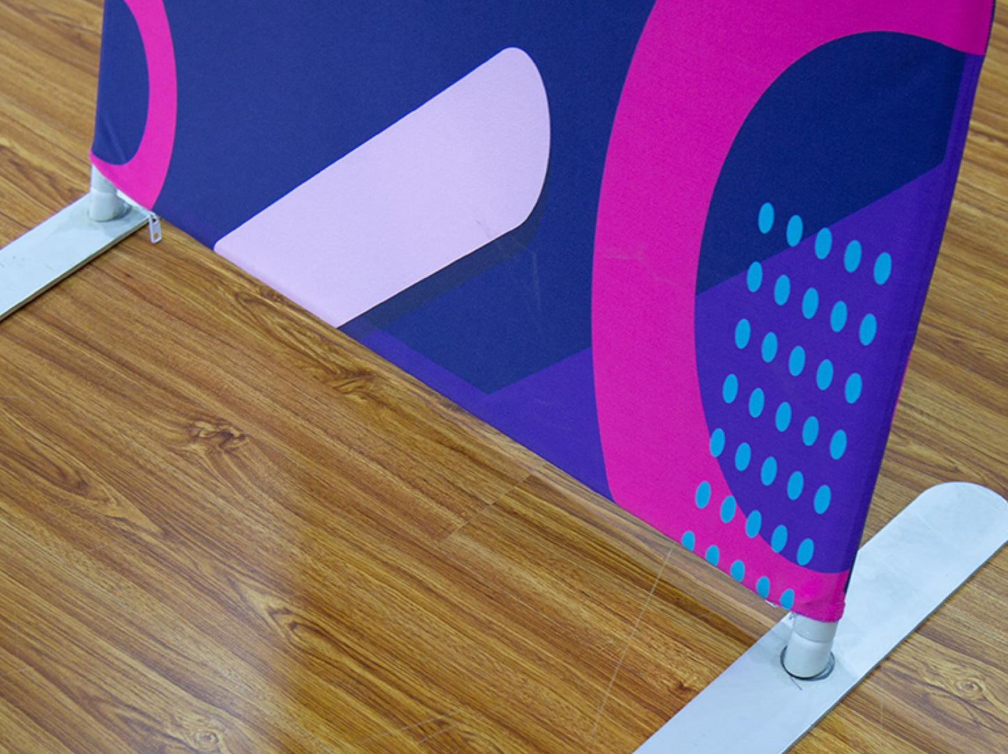 S Shaped Fabric Banner Stand Frame Base