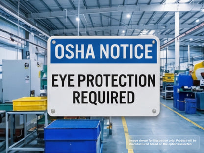 Safety and OSHA Custom Aluminum Signs