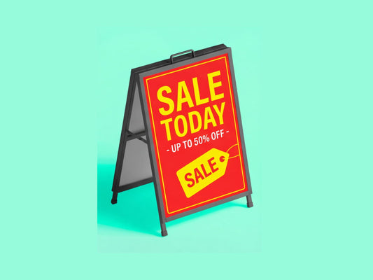 Sale Today Metal A Frame Signs