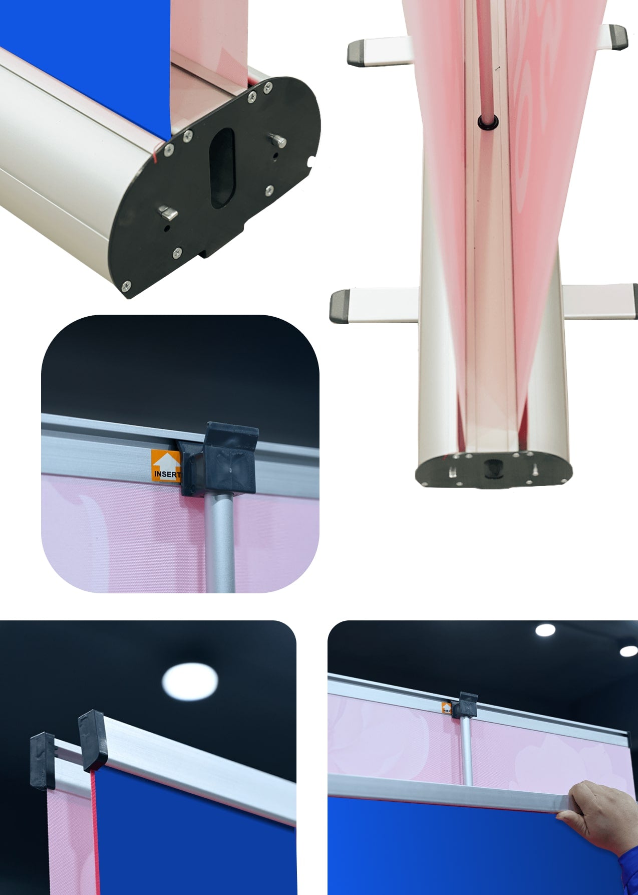 Setting up Double Sided Roll up Banner