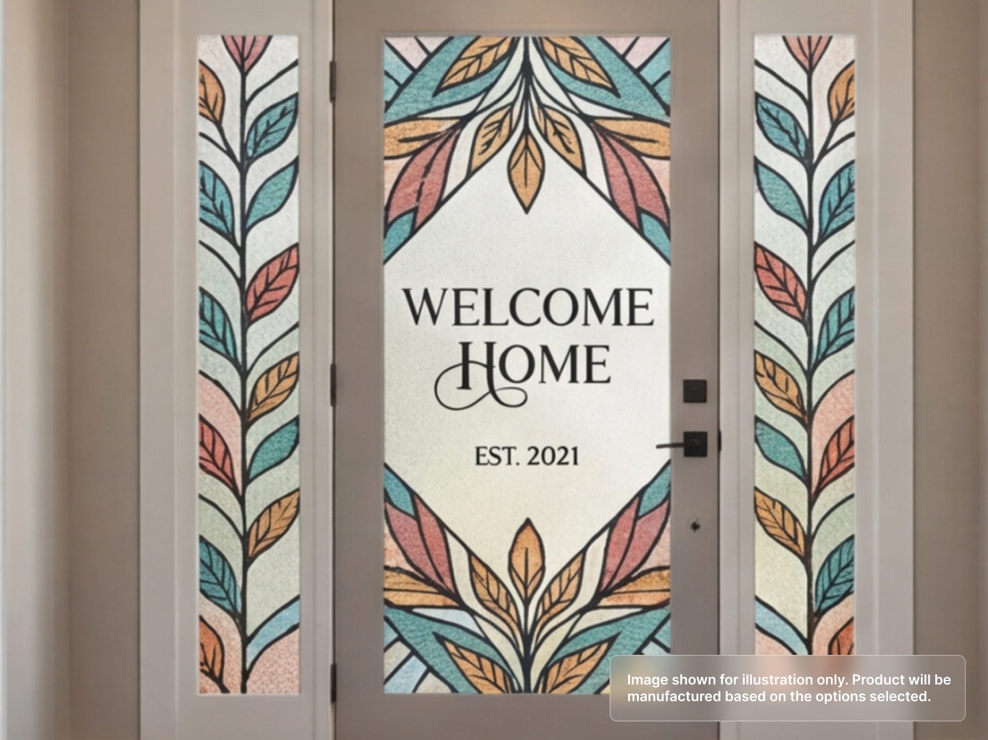 Sidelight Windows Perforated Window Signs