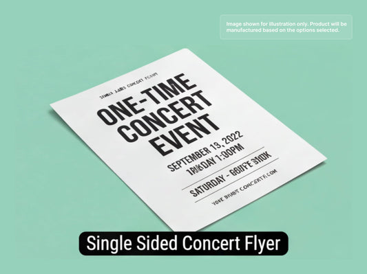 Single Sided Business Flyers