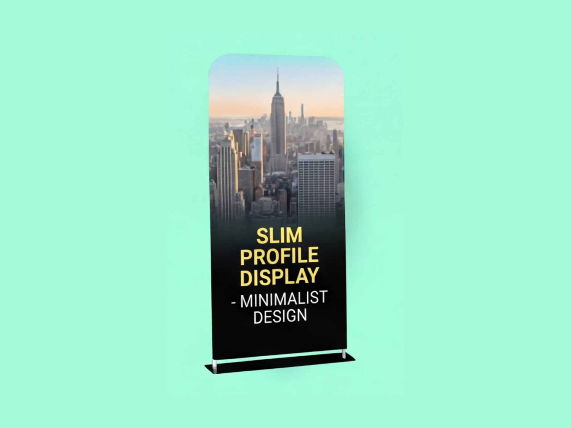Slim Profile EZ Extend Tension Fabric Display