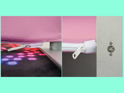 Slope-Top Fabric Banner Stand Fabric Zipper