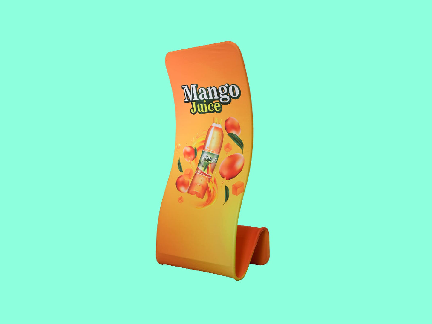 Snake Fabric Display Stands Type A