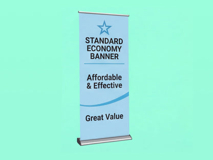 Standard Economy Custom Roll up Banner