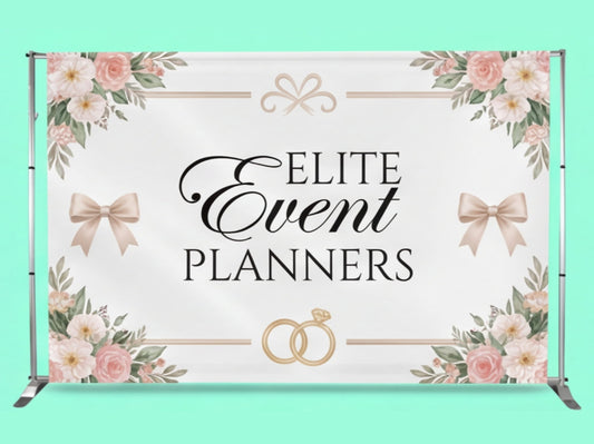 Step and Repeat Banner Adjustable Stand for Event Planners